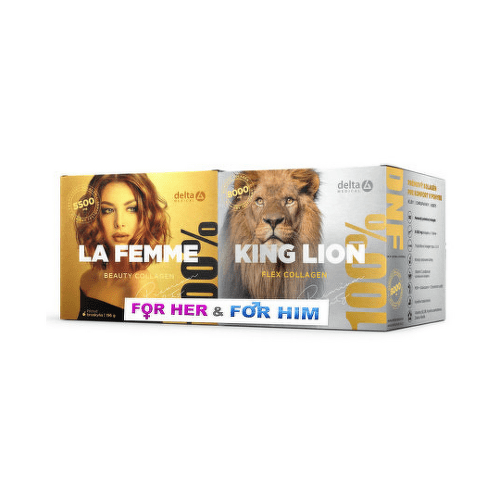 DELTA Partner balíček LA FEMME & KING LION Collagen