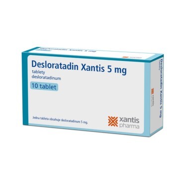 DESLORATADIN Xantis 5 mg 10 tabliet