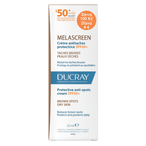 DUCRAY Melascreen ochranný krém SPF50+  proti pigmentovým škvrnám 50 ml