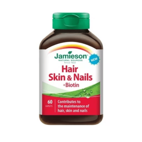 JAMIESON Vlasy pokožka nechty s biotínom a L-metionínom 60 tabliet