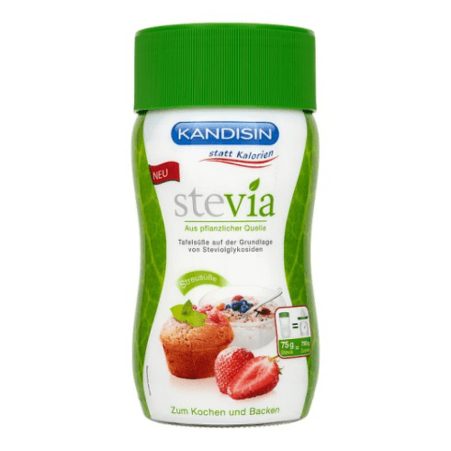 KANDISIN Stevia práškové stolové sladidlo rastlinné 75 g