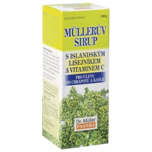 MÜLLEROV Sirup s islandským lišajníkom a vitamínom C 245 ml