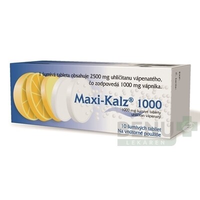 Maxi-Kalz 1000 tbl eff 10x1000mg