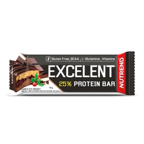 NUTREND Excelent protein bar proteínová tyčinka