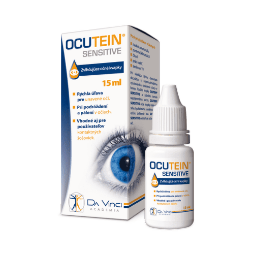 OCUTEIN Sensitive Care Da Vinci zvlhčujúce očné kvapky 15 ml