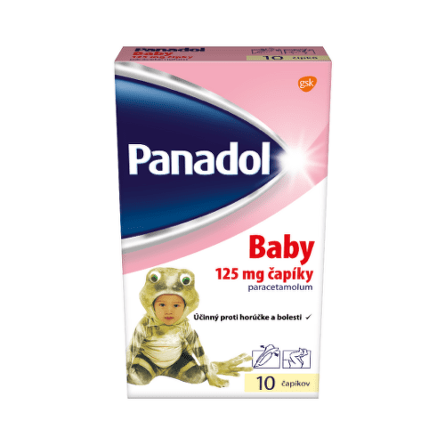 PANADOL Baby 125 mg 10 čapíkov