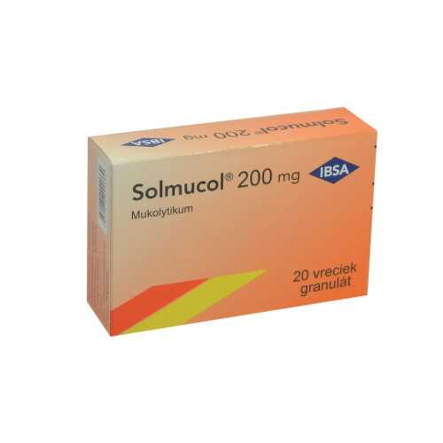 Solmucol 200 mg gra 20x1