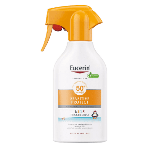 EUCERIN Sun sensitive protect SPF50+ detský sprej sprej na opaľovanie 250 ml