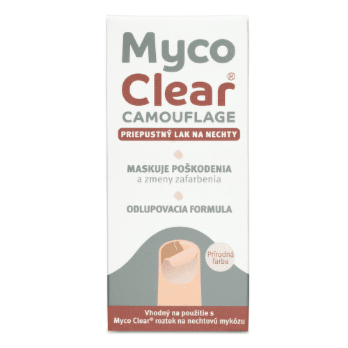 MYCO CLEAR Camouflage priepustný lak na nechty 5 ml