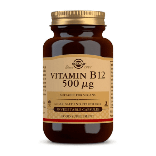 SOLGAR Vitamin B12 500 µg 50 kapsúl