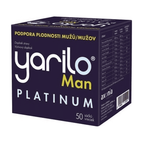 YARILO Man platinum prášok vo vrecúškach 50 ks