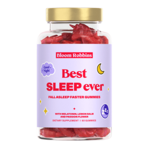 BLOOM ROBBINS Best sleep ever žuvacie pastilky gumíky jednorožci 60 ks