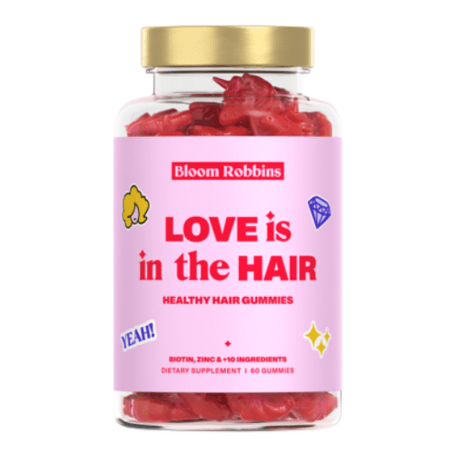 BLOOM ROBBINS Healthy hair gummies žuvacie cukríky na vlasy jednorožci 60 ks