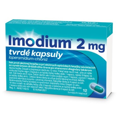 IMODIUM Dur 2 mg 12 kapsúl