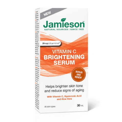 JAMIESON Vitamín C rezjasňujúce sérum s vitamínom C kyselinou hyalurónovou a aloe vera 30 ml