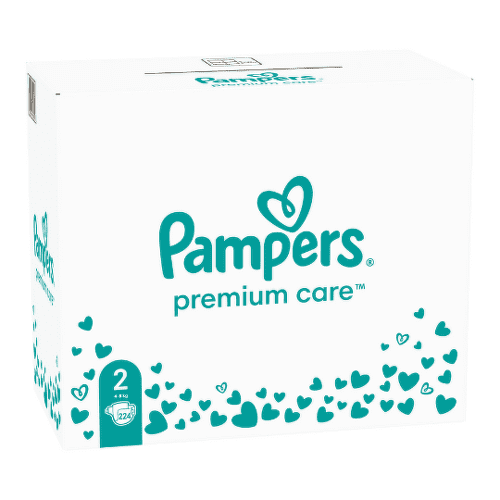PAMPERS Premium care veľkosť 2 4-8kg 224 ks