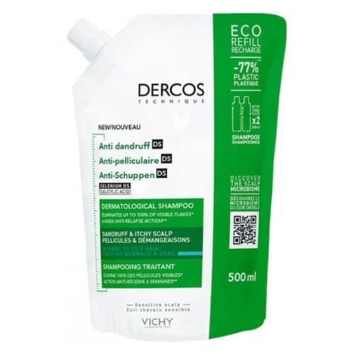 VICHY Dercos anti-dandruff DS dry šampón proti lupinám