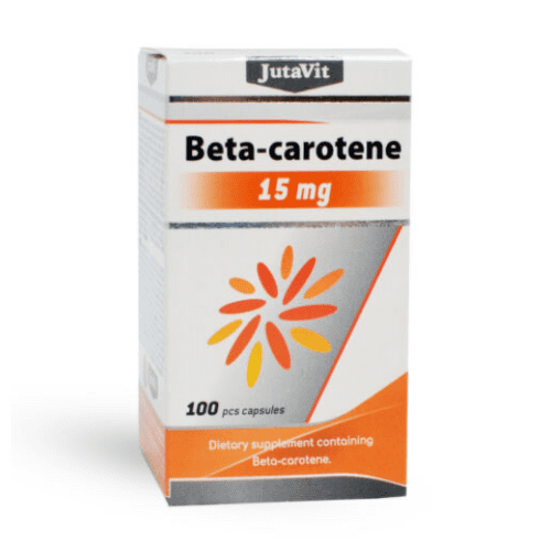 JUTAVIT Betakarotén 15 mg 100 kapsúl