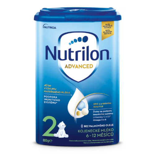 NUTRILON Advanced 2 následná mliečna dojčenská výživa v prášku 6-12 mesiacov II. akosť 800 g
