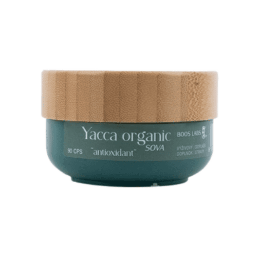 YACCA Organic sova antioxidant 90 kapsúl
