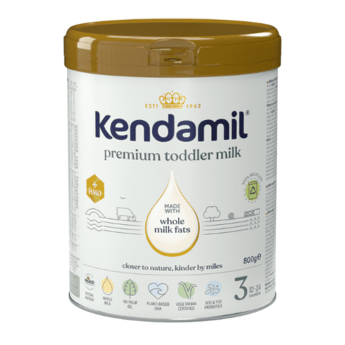 KENDAMIL Premium 3 HMO+ mliečna výživa malých detí od ukonč. 12. mesiaca 800 g - balenie 6 ks