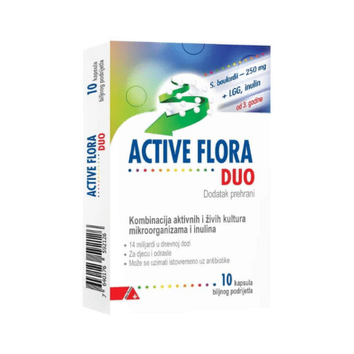 ACTIVE FLORA Duo 10 kapsúl