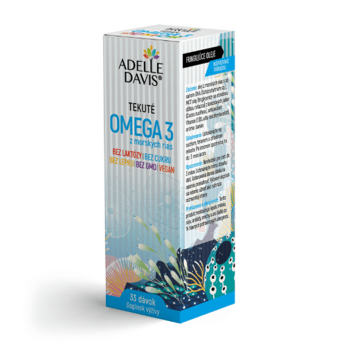 ADELLE DAVIS Omega 3 z morských rias 50 ml
