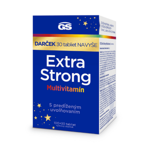 GS Extra strong multivitamín darček 2023 130 tabliet