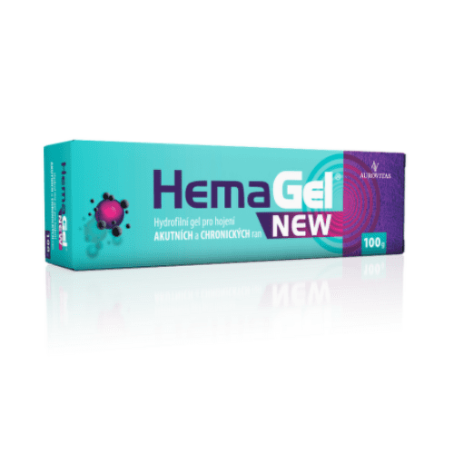 HEMAGEL New hydrofilný gél pre hojenie rán 100 g