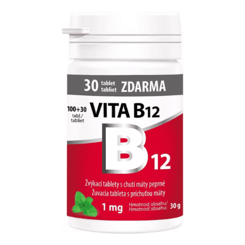 VITABALANS Vita B12 1 mg mäta 130 ks