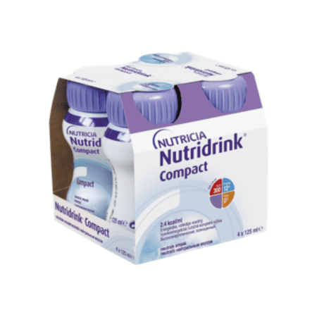 NUTRIDRINK Compact neutrálna príchuť 4 x 125 ml